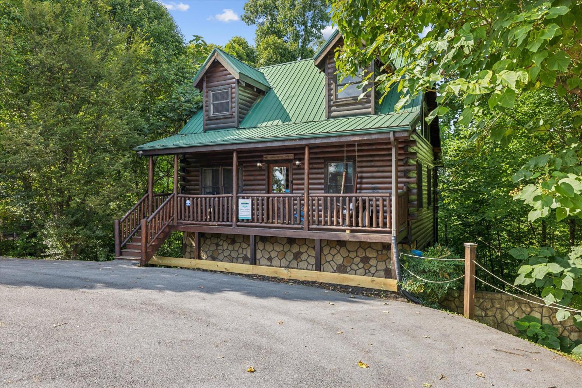 Sleepy Willow Cabin เซอเวียร์วีล ภายนอก รูปภาพ