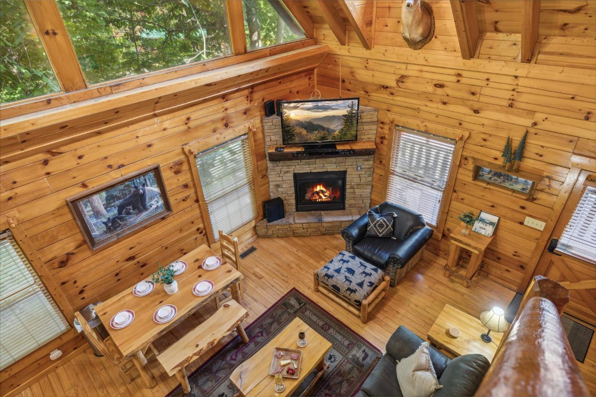 Sleepy Willow Cabin เซอเวียร์วีล ภายนอก รูปภาพ